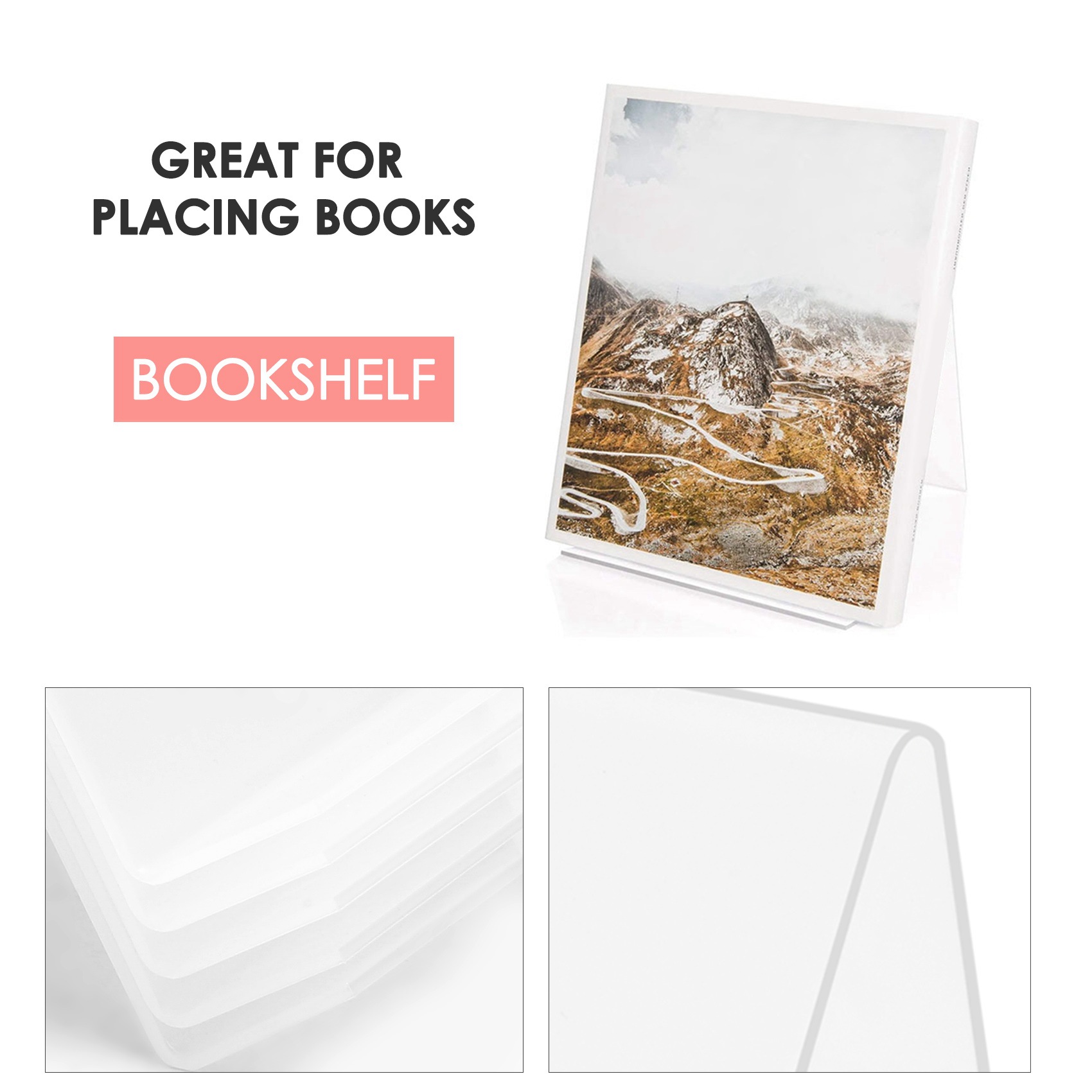 COFA Acrylic Book Stand with L - Clear Acrylic Book Stand Holder review and price