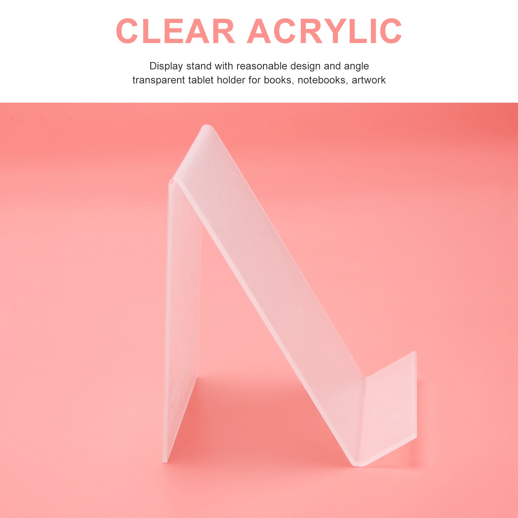COFA Acrylic Book Stand with L - Clear Acrylic Book Stand Holder review and price