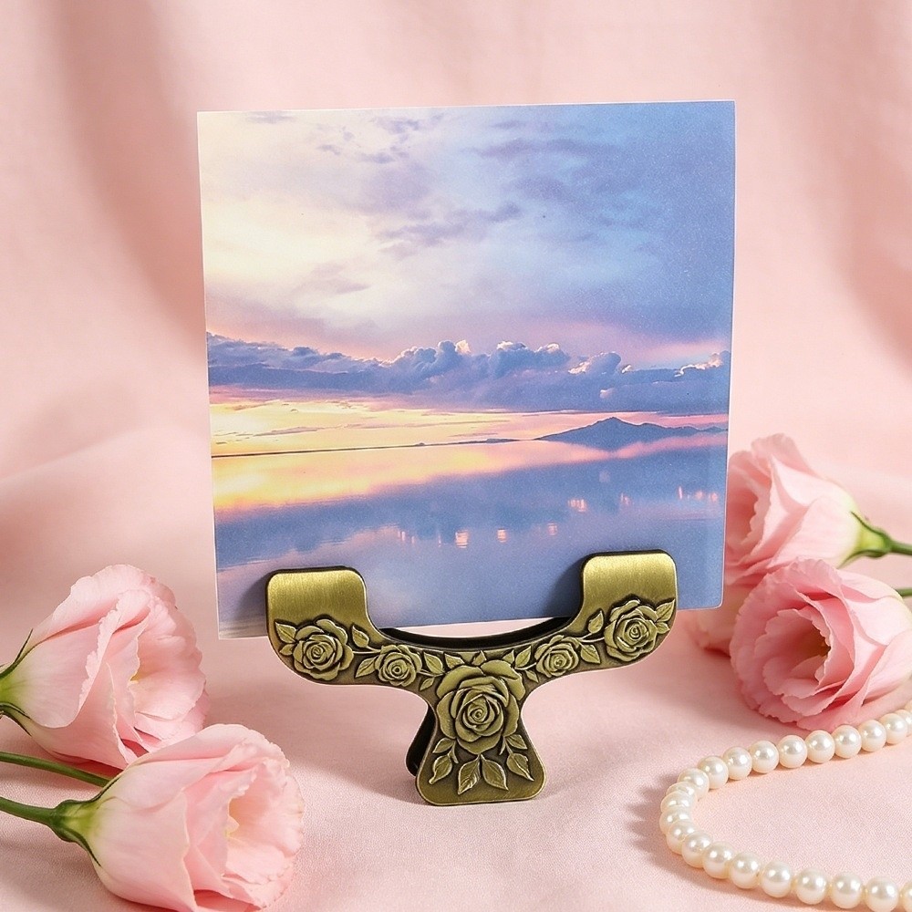 Vintage Carved Metal Book Clip - Stationery Books review and price