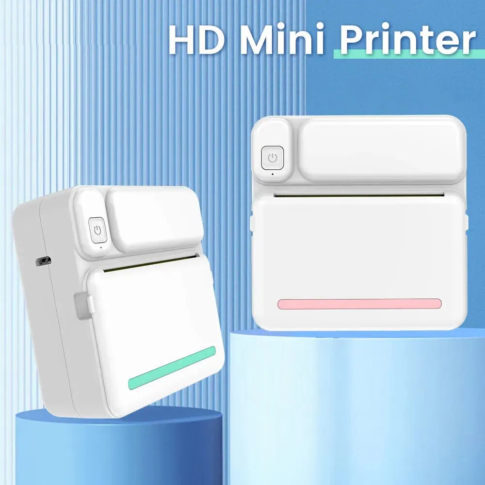C19 MINI Print Portable Therma - Mini Pocket Thermal Printer Paper Roll review and price