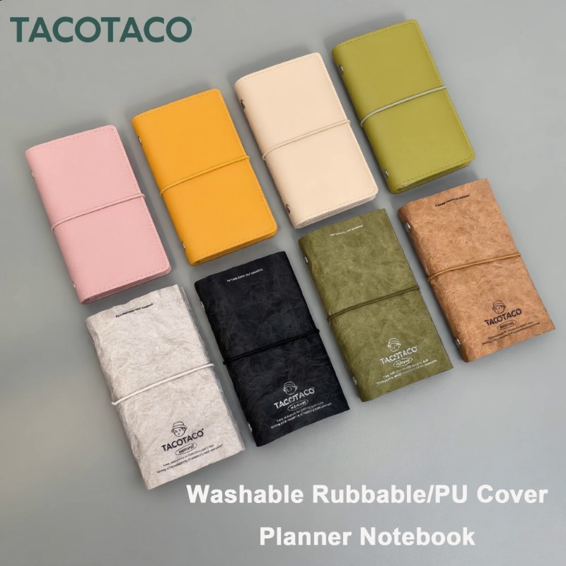TACOTACO Washable/PU Cover Not - Vintage Leather Journal Notebook review and price