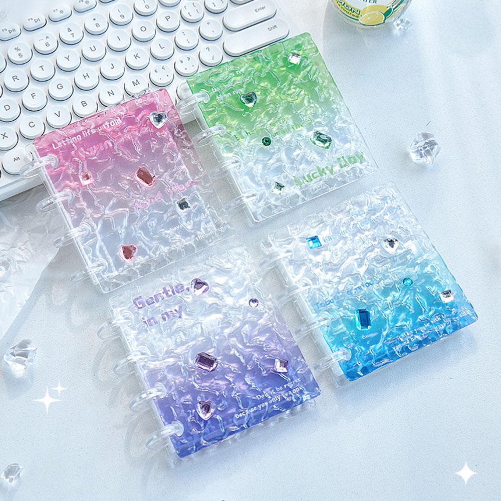 Water Ripple Gradient Acrylic  - Kpop Photo Card Binder 3 Inch review and price